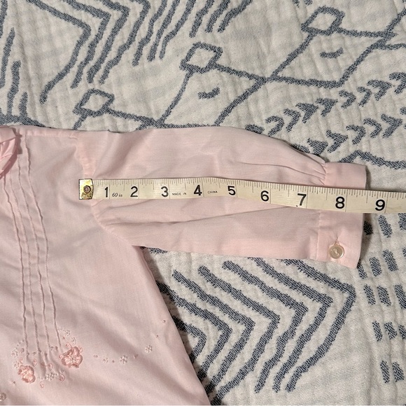 A BON-BON DESIGN,made in Madeira Portugal. Vintage pink dress, maybe 3-6 mths? - Picture 7 of 9